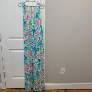 Lilly Pulitzer You Gotta Regatta Maxi Dress